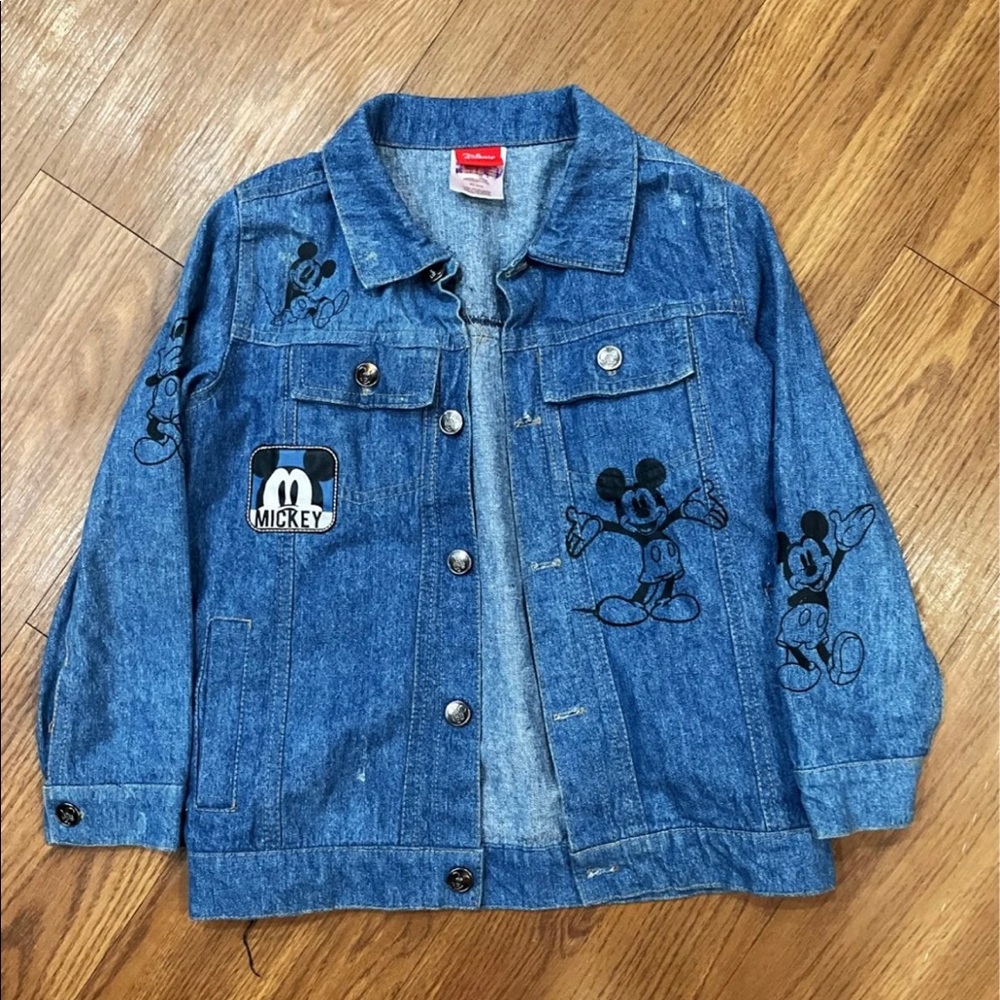 Disney Mickey Mouse vintage denim jacket unisex
